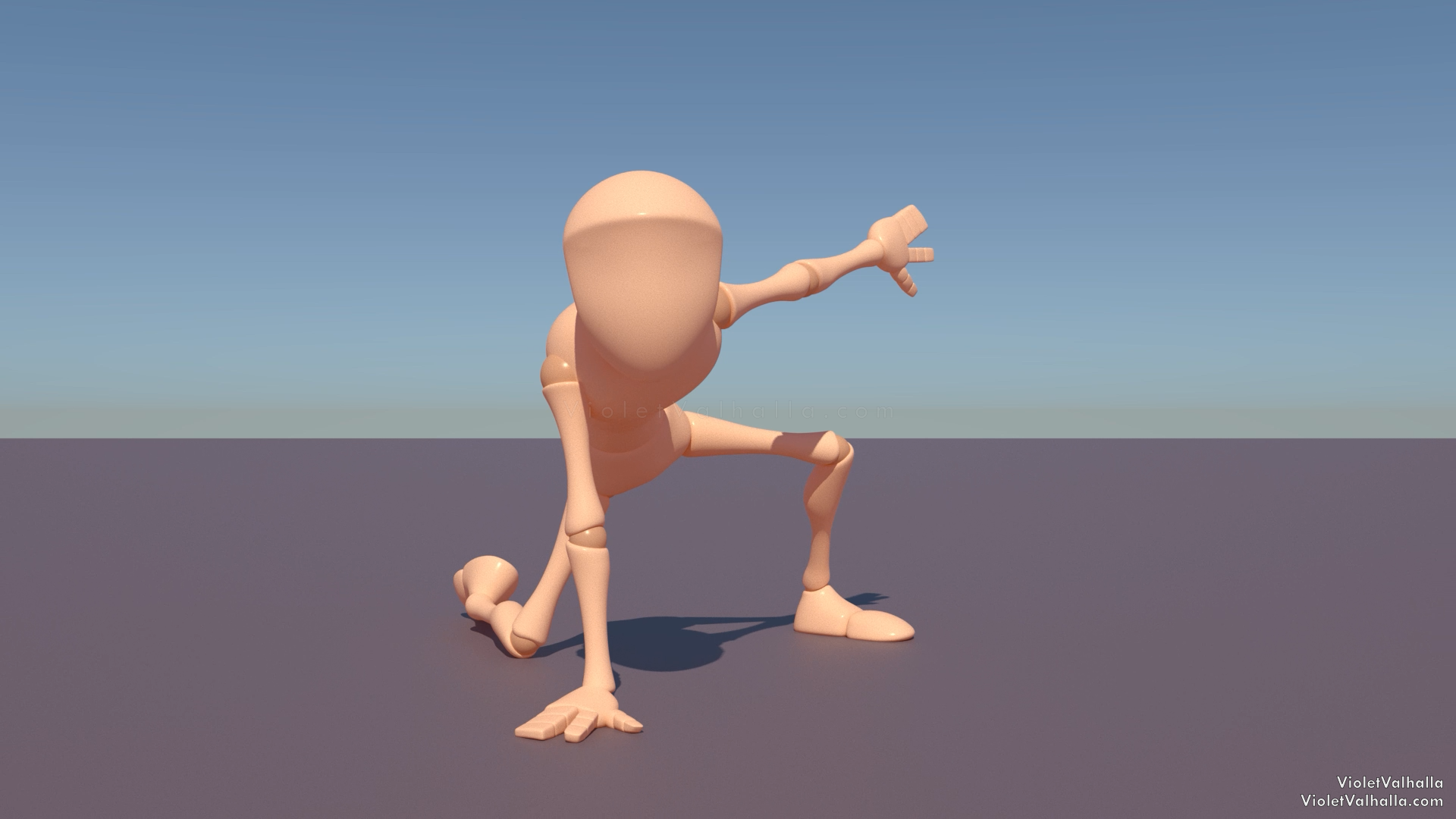 Jump – 3D Animation – Violet Valhalla